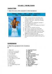 English Worksheet: Ice Age