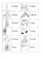 Action Verbs Flashcards