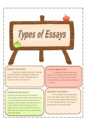 TYPES OF ESSAYS