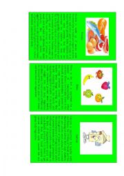 Card Game Health part 2 out of 3 ( Nutrients & Conjunctions)