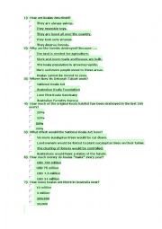 English Worksheet: Koala reading