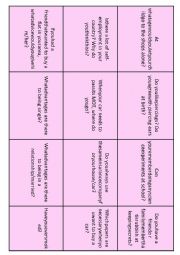 English Worksheet: Conversation Starters 6