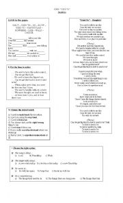 English Worksheet: 