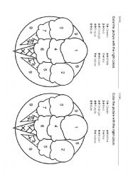 English Worksheet: Colors 