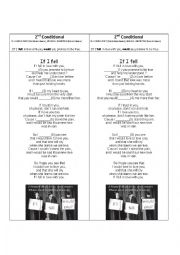 English Worksheet: 2nd Conditional Song