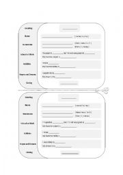 Self-introduction Template
