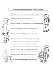 English Worksheet: Conversation