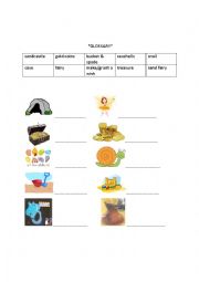 English Worksheet: Adventure vocabulary