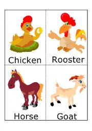 English Worksheet: Farm Animals