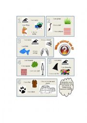 English Worksheet: What animal am I riddles