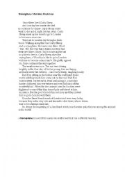 English Worksheet: Homophpnes