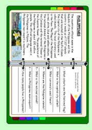 English Worksheet: ASEAN series - Philippines