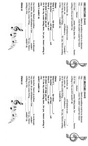 English Worksheet: Hey Brother