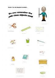 Classroom objects