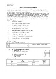 English Worksheet: worksheet