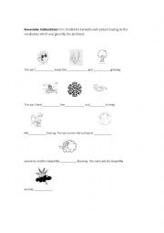 English Worksheet: Natural Resources