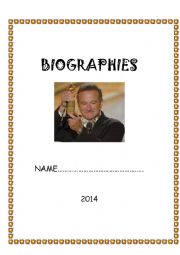 Biography booklet
