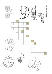 The weather crossword