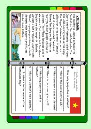 English Worksheet: ASEAN series - Vietnam