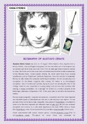 BIOGRAPHY OF GUSTAVO CERATI