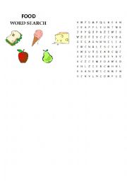 Food Word search