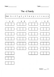 English Worksheet: CVC Words