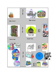 English Worksheet: Prepositions of Places