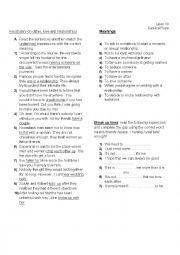 English Worksheet: Vocabulary on Dates