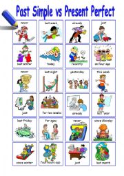 English Worksheet: Past Simple vs PresentPerfect