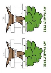 English Worksheet: Family Tree