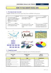 English Worksheet: Describing Visuals