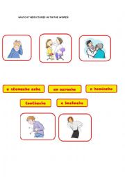 English Worksheet: Aches