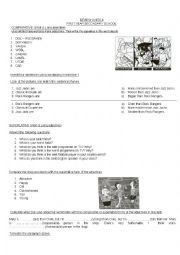 English Worksheet: COMPARATIVE AND SUPERLATIVE