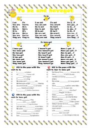 English Worksheet: To be have got worksheet