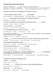 English Worksheet: Used To