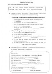 English Worksheet: Adverbs