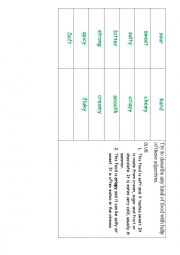 English Worksheet: Warm-up 