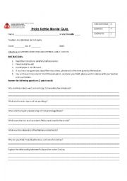 English Worksheet: Frida Kahlo movie  quiz