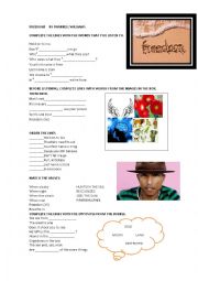 English Worksheet: Freedom by Pharrell Williams