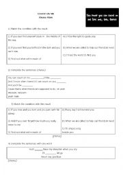 English Worksheet: Song to practise conditionals
