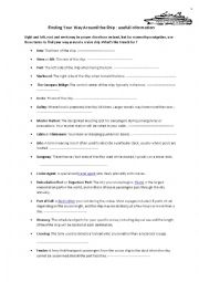 English Worksheet: Welcome on board !