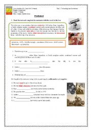 English Worksheet: Past Simple