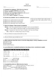 English Worksheet: bIG eNGLISH 3 MY CHORES (UNIT 3)