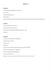 English Worksheet: Role Play activities