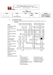 English Worksheet: Worksheet 