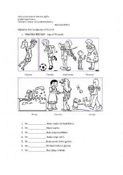 English Worksheet: days of the week