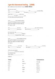 Comparative clauses - Jackie Wilson - Sweetest Feeling