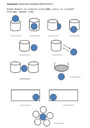 English Worksheet: Prepositions