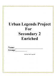 Urban Legends for Secondary 2