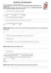 English Worksheet: Listening comprehension - INVENTION - Dragons Den